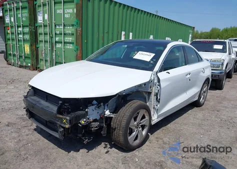 2024 Audi A3 Premium 40 Tfsi Front-Wheel Drive S Tronic from USA, damaged, VIN WAUAUDGY4RA011115